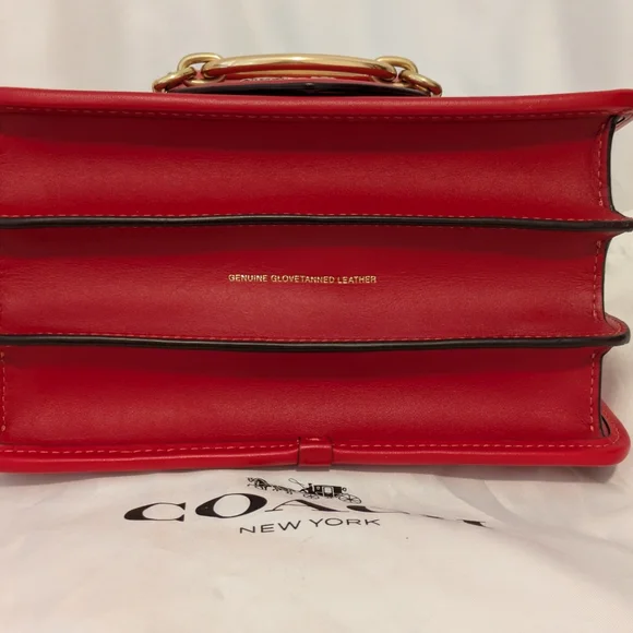 Coach Hero Bag in Sports Red - Picture 6 of 13